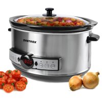 4,5 l Slow Cooker | Schmortopf | Schongarer | Multikocher...